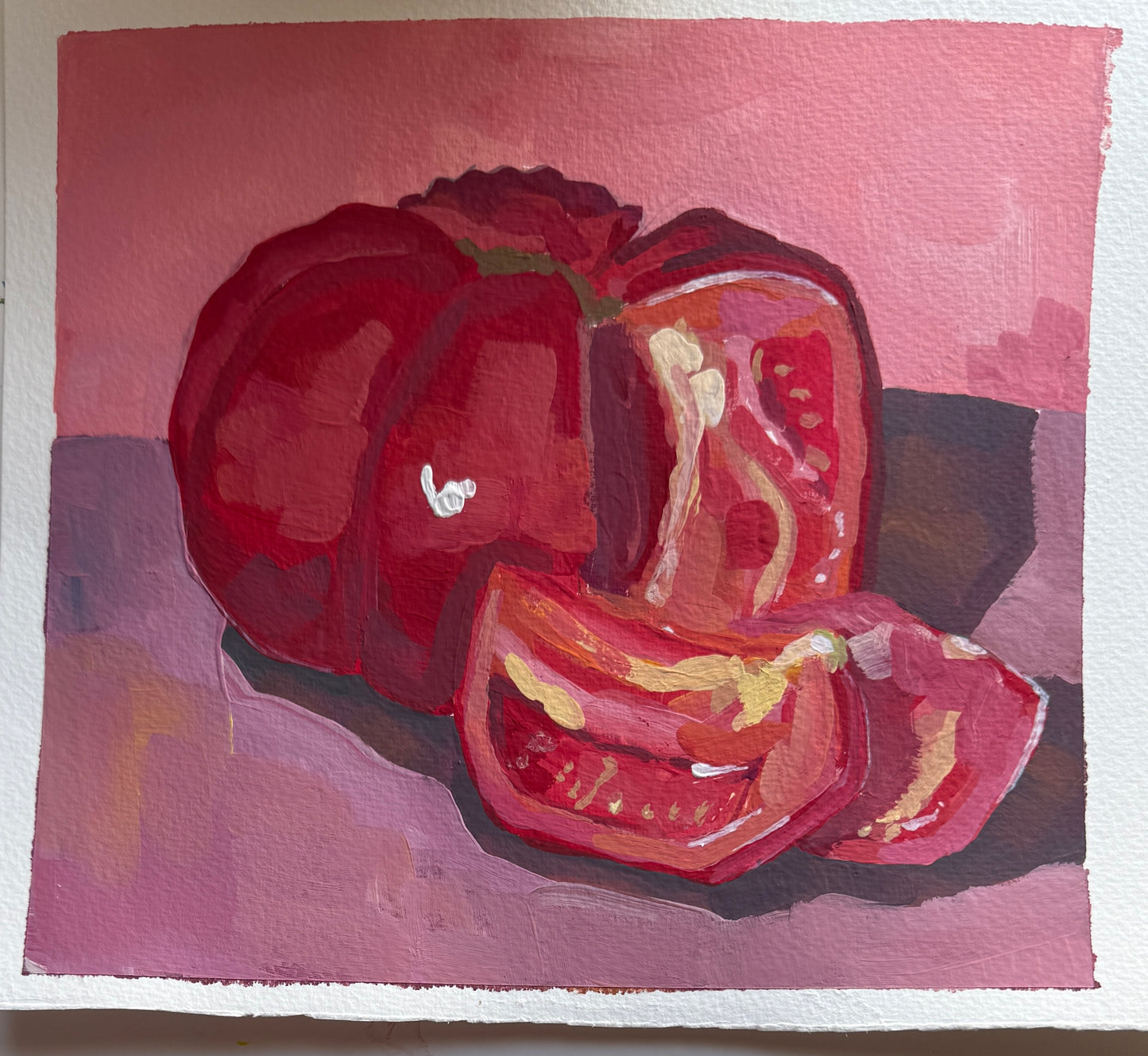 Tomato Gouache